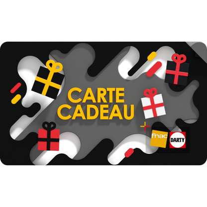 Carte cadeau Fnac Darty