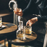 Coffret 2 verres + 1 carafe empilables à whisky NEWPORT TWIST