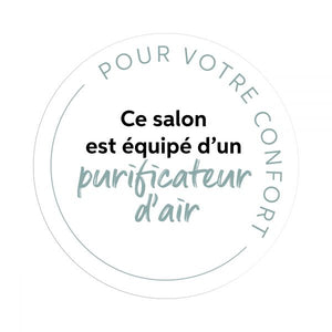 1 autocollant de vitrine personnalisé 20 x 20 cm