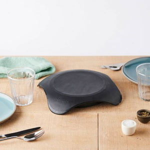 CHAUFFE-PLAT MICRO-ONDE NOIR - Magma