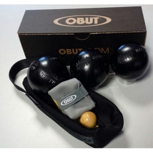 Triplette Boules OBUT finition noire 700g