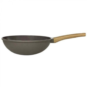 L incroyable Wok 28 cm en fonte d aluminium