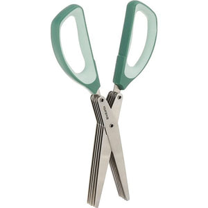Ciseaux à herbe plus outil de nettoyage - Jade Green
