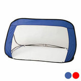 Cage de foot pliable bleue