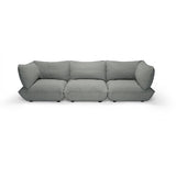 Sumo Sofa Grand canapé mousse grey