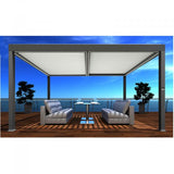Pergola ERIS 3X4 motorisé + Led
