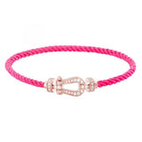 Bracelet Force 10 Moyen modèle or rose et diamants