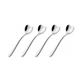 Set de 4 Cuillères à café coeur en acier Alessi