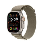 Apple Watch Ultra 2 GPS Cellular, Boîtier titane de 49 mm olive