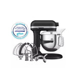 Robot pâtissier avec bol 6.6L Kitchenaid truffe noire