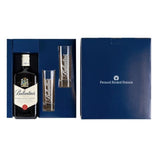 Coffret Ballantine s finest 70cl + 2 verres