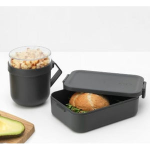KIT REPAS MAKE & TAKE 2 pièces - Dark Grey