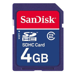 Carte Memoire SD HC 4 Go