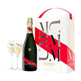 Coffret MUMM bouteille 75cl + 2 flûtes