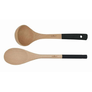 Ustensiles bois coloris Graphite