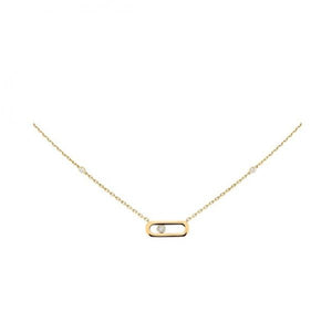 Collier Messika Move Uno en or jaune et diamant