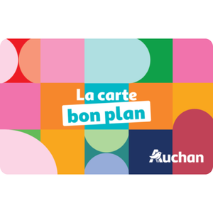 Carte cadeau Auchan
