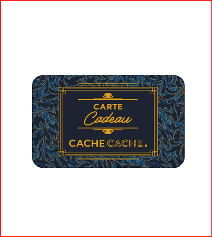 carte cadeau Cache Cache