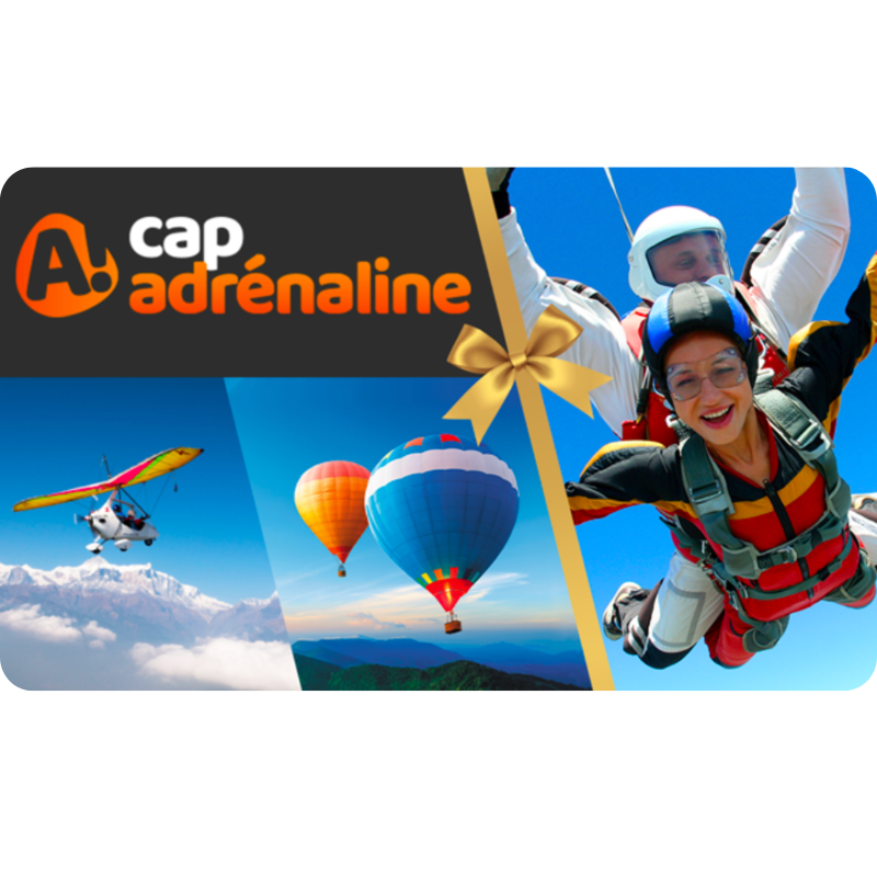 Carte cadeau Cap Adrénaline