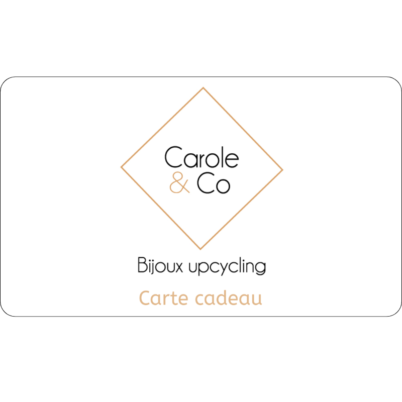 Carte cadeau Carole &amp; Co