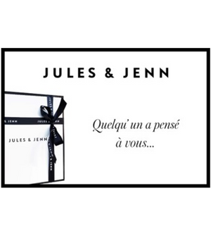 Carte Cadeau Jules&Jenn