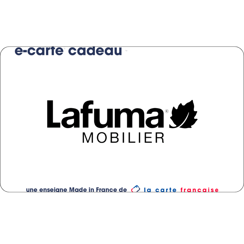 Carte cadeau Lafuma mobilier