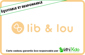 Carte cadeau Lib & Lou