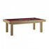 Billard Lafite chêne sablé drap rouge