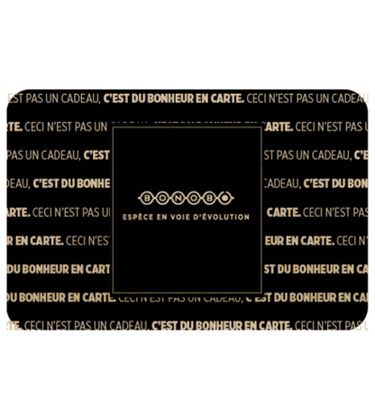 Carte cadeau Bonobo