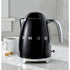 Bouilloire 1.7Litres noir  Années 50 Smeg