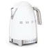 Bouilloire thermostatée 1.7 Litres Année 50 blanche Smeg