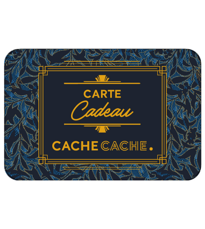 carte cadeau Cache Cache