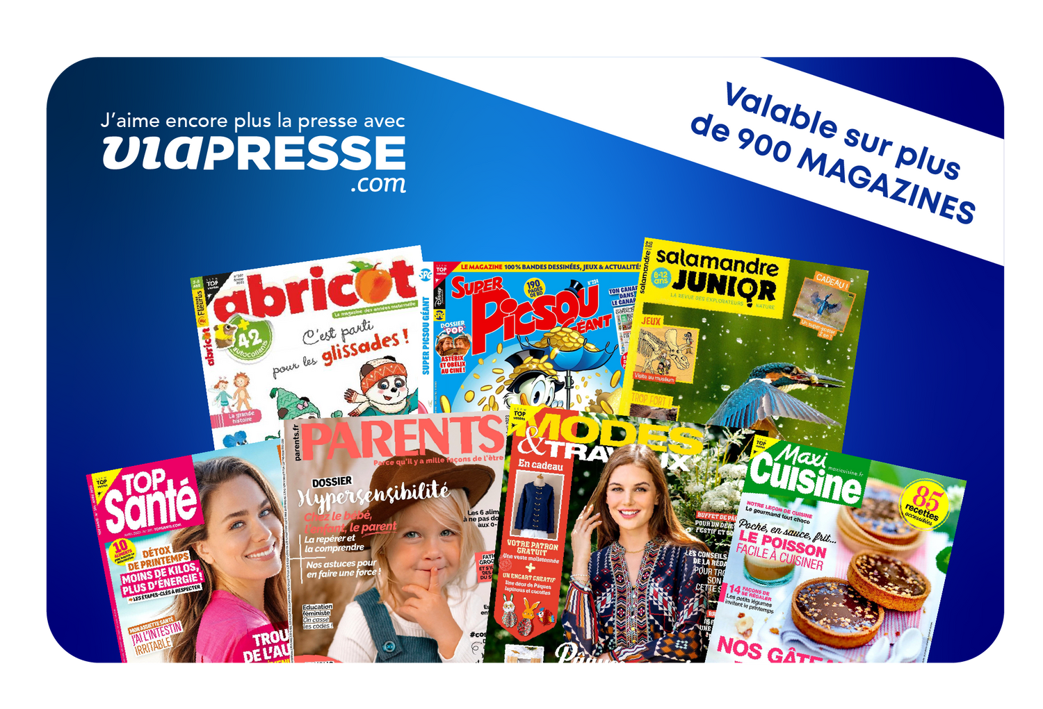 Carte cadeau VIAPRESSE