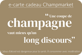 Carte cadeau Champmarket