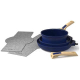 L'incroyable kit poêles et casserole à poignée amovible MYRTILLE