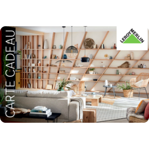 Carte cadeau Leroy Merlin