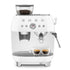 Machine expresso combinée avec broyeur Année 50 - blanc Smeg