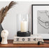 Manufacture Rock Home Photophore Taille M, Noir Villeroy