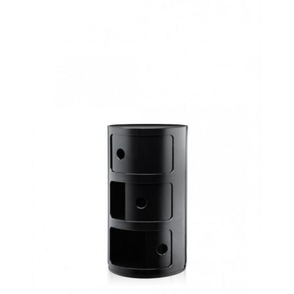 Meuble de rangement Componibili 3 noir