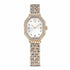 Montre Dextera octagon, Bracelet en métal, Ton doré, Finition or rose