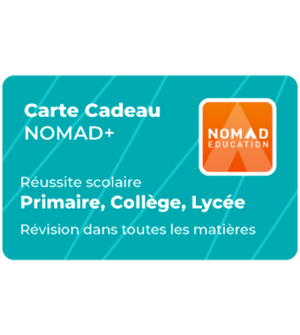 Carte cadeau NOMAD Education