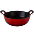 Plat Balti en fonte émaillée 24cm Cerise