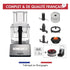 Robot Culinaire multifonctions 5200XL Premium chrome Magimix