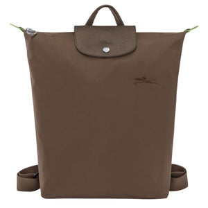 Sac à dos M Le Pliage Green Toile - couleur terre