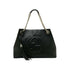 Sac épaule cuir grainé noir