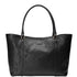 Sac fourre tout en cuir noir