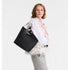 Sac porté épaule M Le Roseau Cuir - Noir