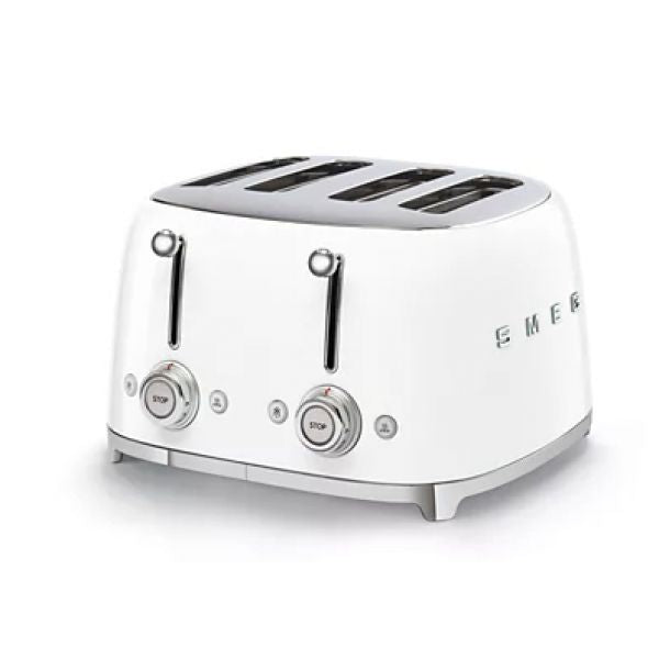 Toaster 4 tranches année 50 blanc Smeg