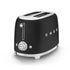 Toaster Grille pains  Année 50 Noir Mat Smeg