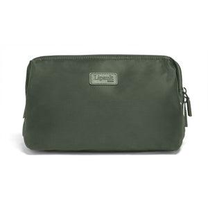 TROUSSE DE TOILETTE KHAKI PLUME